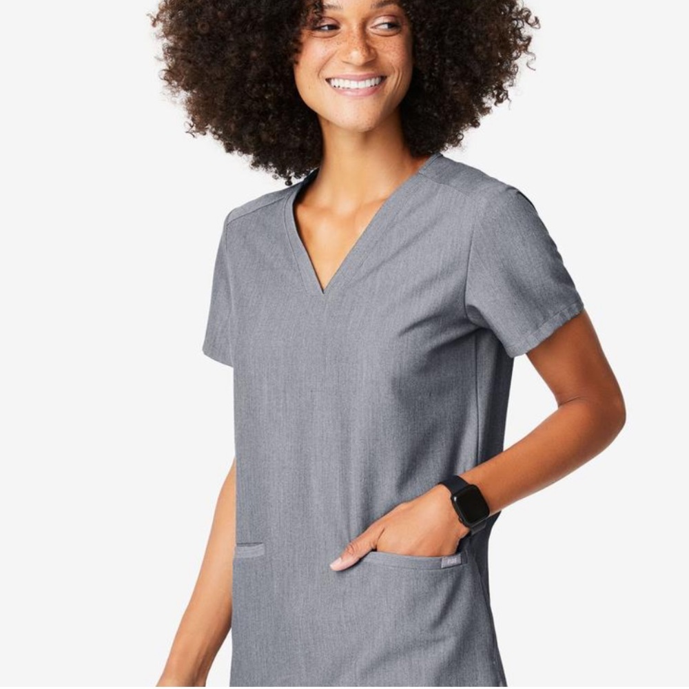 Figs Casma Scrub Top Small